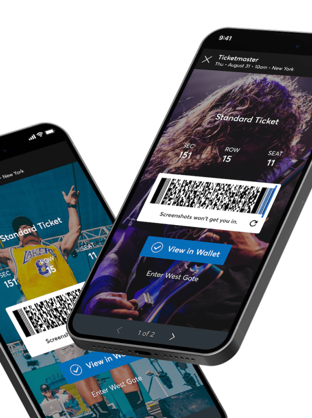 timeline of safetix launch with screenshot of safetix ticket on iPhone 