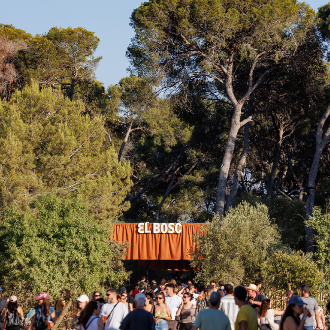 Mapa de asientos del recinto para Vida Festival, solo como referencia